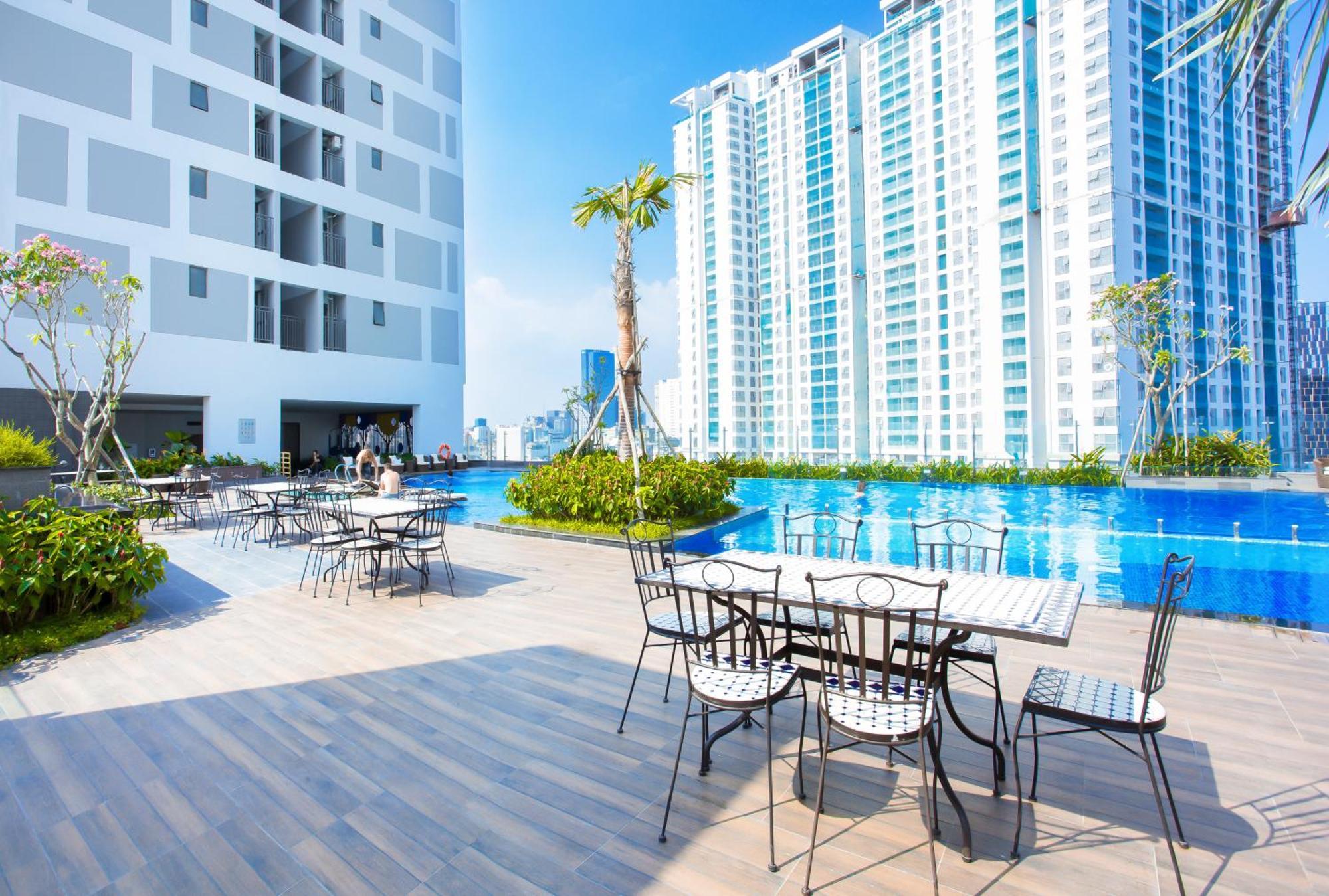 הו צ'י מין סיטי Aloha Saigon Apartment - Rivergate Residence מראה חיצוני תמונה