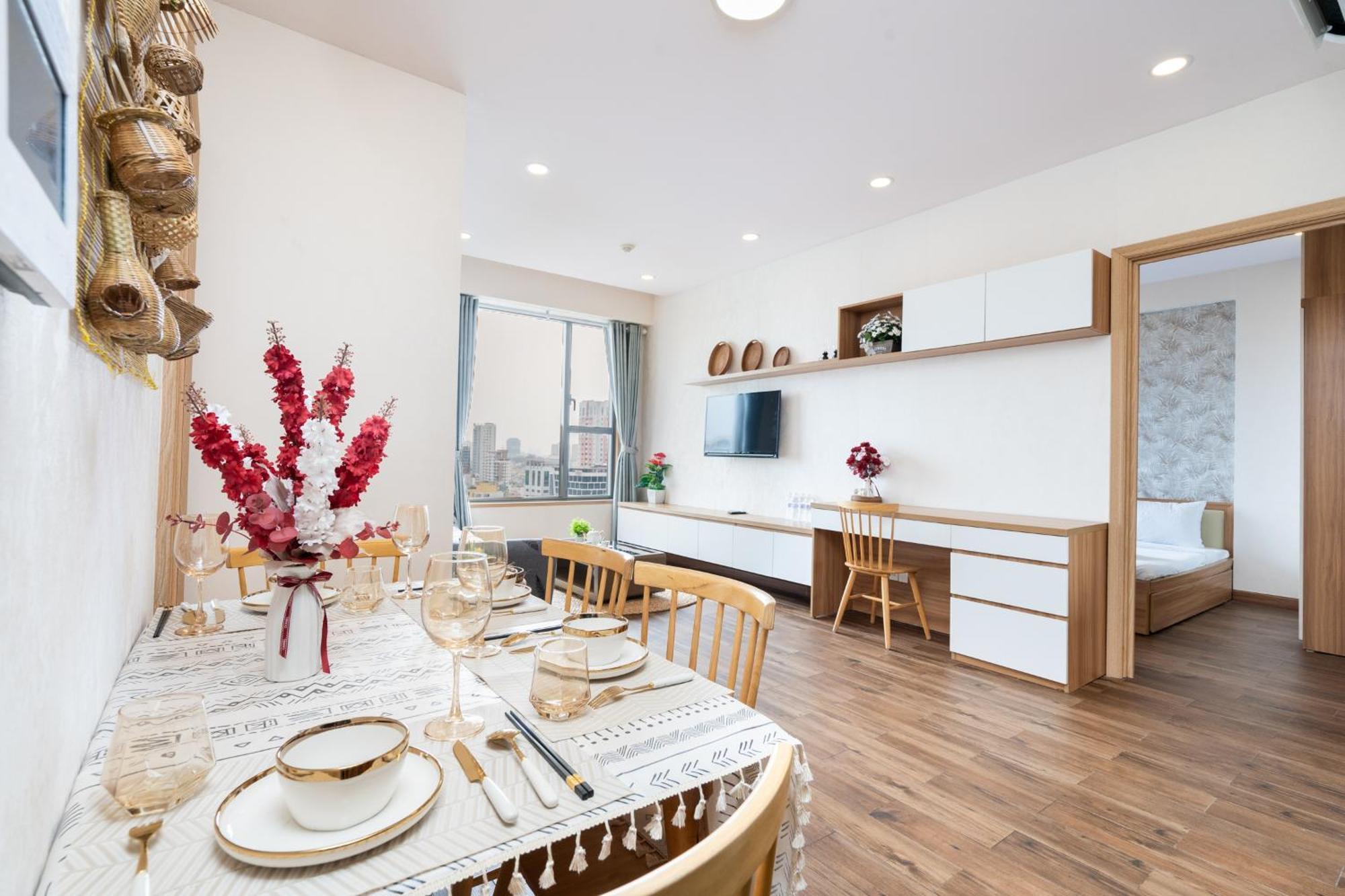 הו צ'י מין סיטי Aloha Saigon Apartment - Rivergate Residence מראה חיצוני תמונה