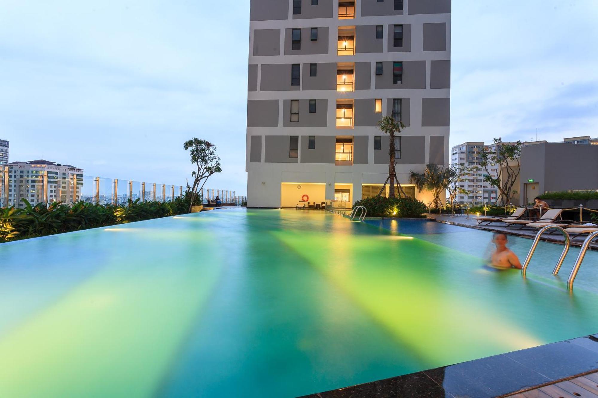 הו צ'י מין סיטי Aloha Saigon Apartment - Rivergate Residence מראה חיצוני תמונה